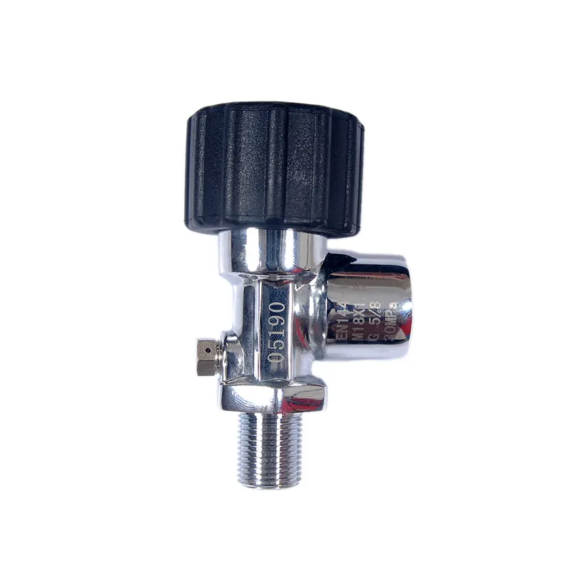 Carbon Fiber Gas Cylinder Diving Tank Valve without Gauge Hand for PCP